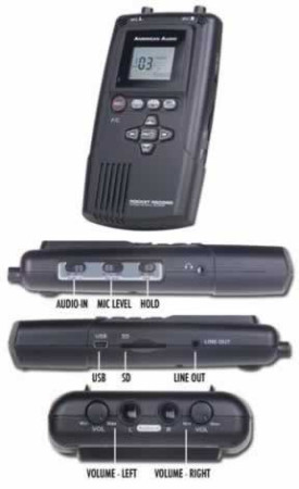 american audio pocketrcdr
