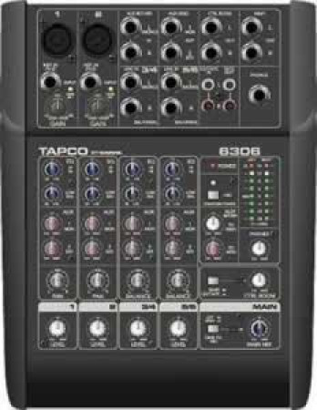 Tapco by 6 Channel Mixer