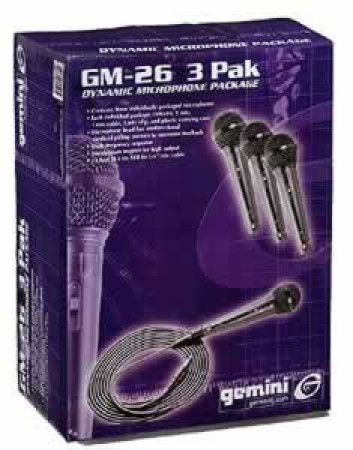 gemini gm-26-3pak