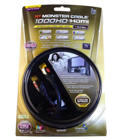 monster cable mc1000hd  2 meter