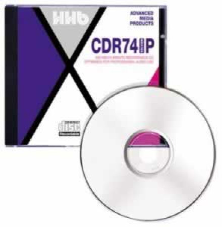 thick tofu Alphabet HHB CDR74-P Recordable CDR Media