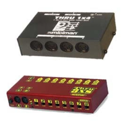 m-audio thru      1x4