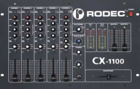 Rodec CX-1100 5 Channel DJ Mixer