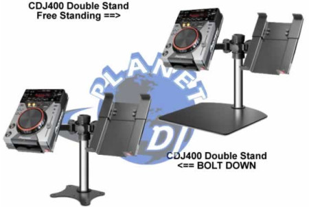 spacetek cdj400dbl free stand
