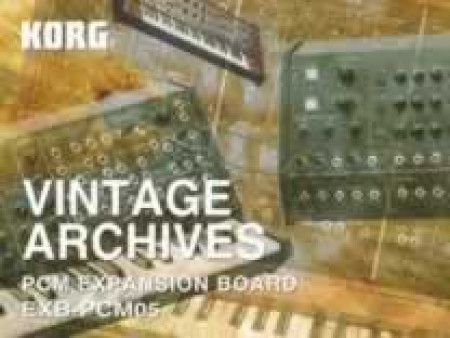 Korg EXB-PCM05 Vintage Archive 16MB Expansion Board