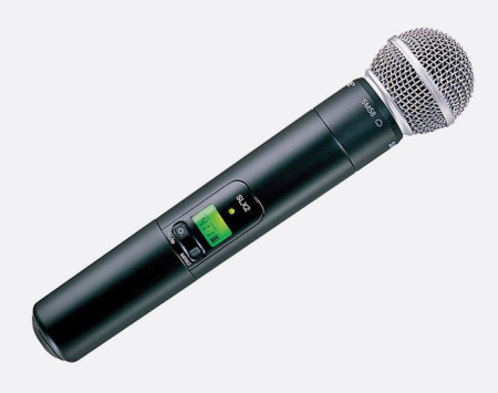 shure slx2-     sm58 l4