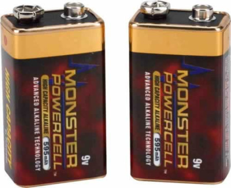 monster cable mb-9v-alka-2