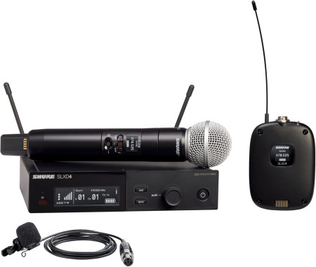 shure slxd12485mband g58