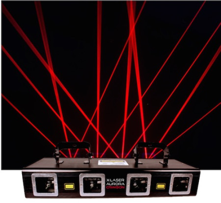 x-laser aurora-crimson