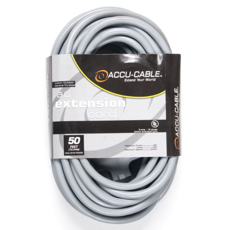accucable ec123-3fergray-050ft