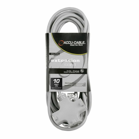 accucable ec163-3fergray-010ft