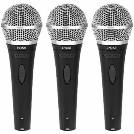 shure pg58-3pack