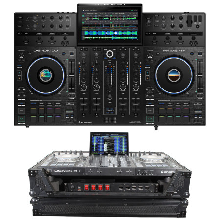 denon dj prime4plus-pak4