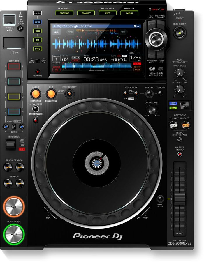 Pioneer CDJ-2000NXS2 Professional DJ Multi-Player