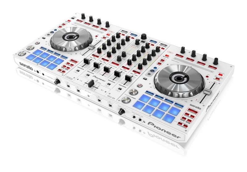 DJ　System,　White　Pioneer　Serato　DDJ-SX-W　Controller