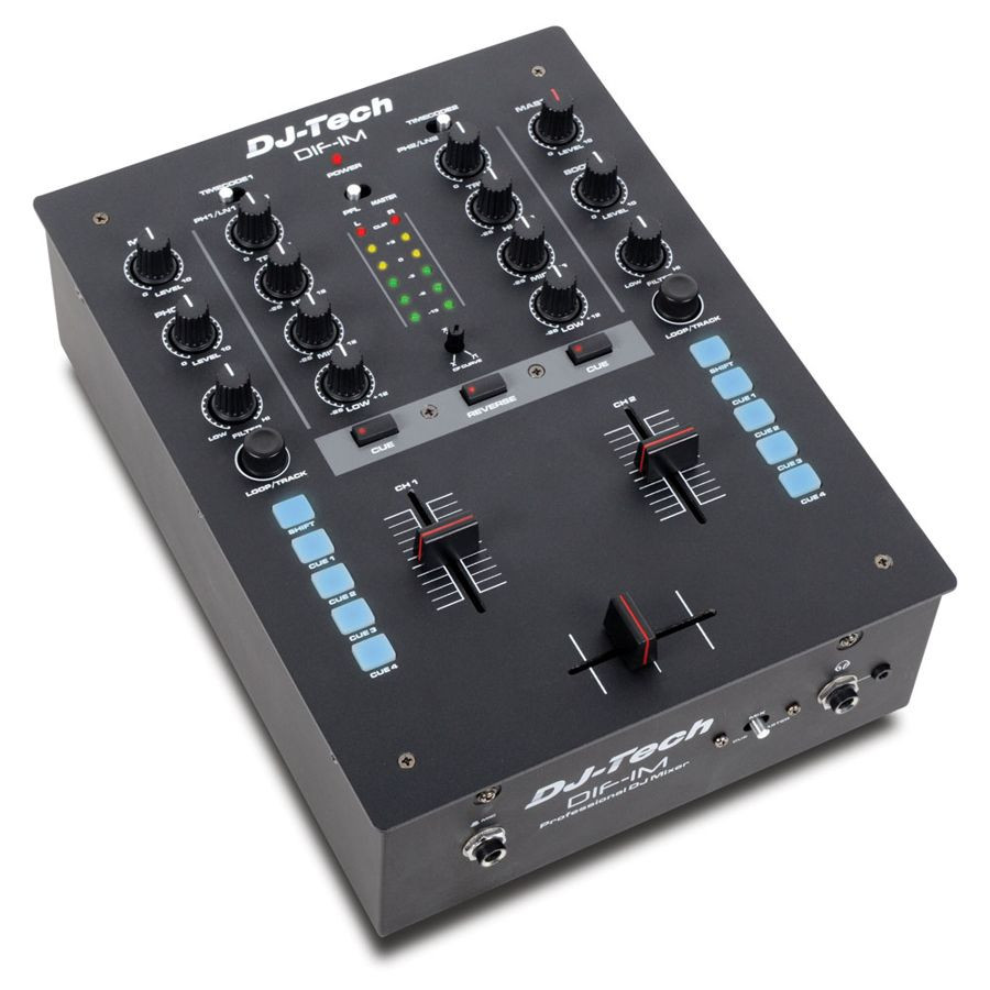 DJ Tech DIF-1M 2-Channel Mixer w/ Innofader and