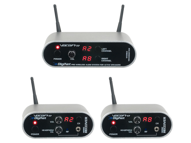 Turns Any Speakers Wireless Vocopro AIR-NET 2.4 Ghz Wireless Audio System