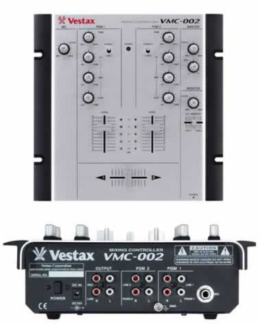 Vestax VMC002XL 2 Channel DJ Mixer