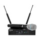 Shure QLXD24/B87C Beta 87C Vocal Wireless Microphone System, 534-598MHz, Band H50