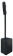 QSC KC12-BK 3000W Active 3-Way Column Loudspeaker, Black