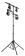 Gator GFW-LIGHT-LS2000 Frameworks Quad Leg Stand w/ LS1 Tree-Style Light Bars