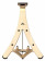 Ultimate Support AXW Axcel Wood Guitar Stand, Birch