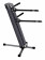 Ultimate Support AX90 Apex Column Keyboard Stand, Pewter