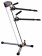 Ultimate Support AX90 Apex Column Keyboard Stand, Pewter
