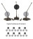 Vocopro Digital-Conference-24 Plug-and-Play Wireless/Wired Conference System