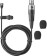 Electrovoice EV RE3-BPOL Omni Lavalier Wireless Microphone System, 653-663MHz, Band 6m