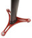 Ultimate Support MS-90/45R 45" Studio Monitor Stands, Cherry