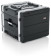 Gator GRR-8PL-US 8U Powered Rolling Audio Rack