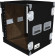 Grundorf AR-12DRB 12-Space Carpeted Amp Rack