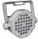 Xstatic X-PAR36RGBWA1W-W IRC Fusion RGBWA Slim Par, White Housing