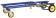 RocknRoller Multi-Cart R2RT-BL MICRO 8-in-1 Handcart, Blue