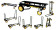 RocknRoller Multi-Cart R2RT MICRO 8-in-1 Handcart w/ Shelf and Deck