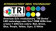 ADJ LEDTRISPOT Bright 3 Watt 3 in One RGB Tri Color