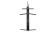 Ultimate Support AX-48 Pro Plus B Apex Two-Tier Portable Column Keyboard Stand, Black, Pro Kit