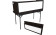 Grundorf BB-48LSWB 48'' Beatbooth Folding Facade Table w/ White Lycra