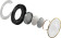 Pioneer HDJ-X5-S Over-Ear DJ Headphones, Silver