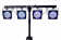 Chauvet DJ 4BAR DMX Wash Light System w/ Tripod