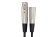 Hosa MCL-105 Standard Series XLR to XLR Microphone Cable, 22AWG, 5 Feet, 105