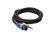 Hosa SKT-203Q Edge Speaker Cable, Neutrik speakON to 1/4 in TS, 3 ft, 003 Foot