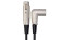 Hosa XRR-125 Balanced Interconnect, XLR3F to Right-angle XLR3M, 25 ft