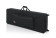 Gator GK-76 Rigid EPS Foam Lightweight 76-Note Keyboard Case w/ Wheels