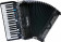 Roland FR-3X Compact V-Accordion with 37 Piano Keys and Speakers, Black