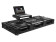 Odyssey FFXGSL12CDJWBL Low Profile DJ Coffin With Wheels For 2 Large Media Players & 12'' Format Mixer