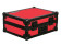 Odyssey FR1200BKRED Flight Ready Universal DJ Turntable Case, Red