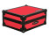 Odyssey FR1200BKRED Flight Ready Universal DJ Turntable Case, Red