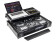 Odyssey FZGSPIDDJ8001BL Pioneer DDJ800 Black Label Glide Style Case w/ 1U Rackspace
